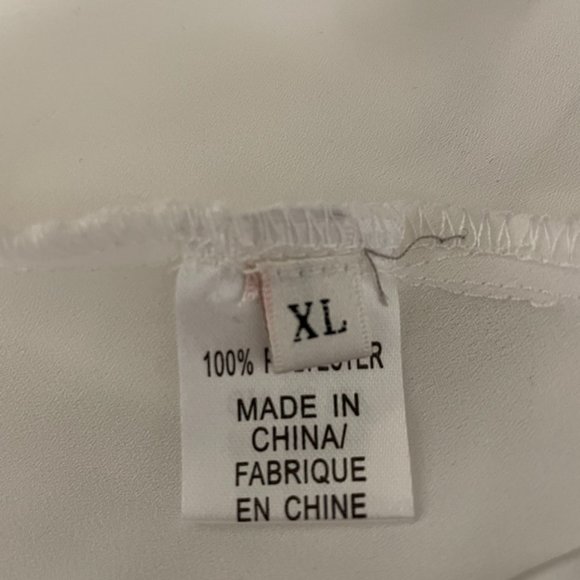 STYLEWE ELENYUN Semi sheer Multicolor Floral Silk Midi Dress with Ivory slip XL - Picture 15 of 16